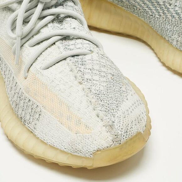 Yeezy X Adidas Blue Knit Fabric Boost 350 V2 Lundmark Sneakers Size 44 Shoes